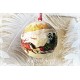 Christbaumkugel Weihnachten Decopage
