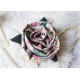 Ansteckblüte Rose Bunt Brosche