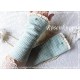 Walkstulpen Armstulpen Mint Ivory