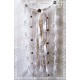 TRAUMFÄNGER im Shabby Stil Weiß Ivory Spitze Perlen
