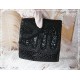 Clutch Abendtasche Schwarz Vintage