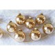 Glaskugel Rotgold Baumschmuck