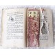 Lesezeichen Ivory Dunkelrot Shabby