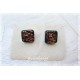 Ohrclips 1950ger Bronze Schmuck E*