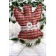 Engel Weihnachten Rot Weiß Shabby