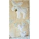 Mobile Elch Herz Weiß Shabby Weihnachten    K