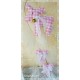Mobile Elch Herz Rosa Weiß Shabby Weihnachten  K