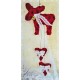 Mobile Elch Herz Rot Shabby Weihnachten   K