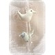 Girlande Windspiel Vögel Ivory  K