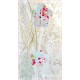 Blumenkette Girlande Hellblau Rosen Shabby