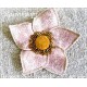 Ansteckblüte Brosche Rosa Brautschmuck