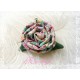 Ansteckblüte Rose Bunt Brosche Schmuck