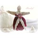 Engel Beige Rostrot Shabby