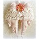 Flügel Rosa Spitze Shabby