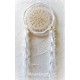 Traumfänger Ivory Weiß Strickdeckchen  1