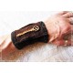 Armstulpe Herren Pulswärmer Anthrazit Braun Walk E*