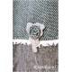 SCHÜRZE Halbschürze Leinenschürze Stoffschürze Vintage Shabby Weiß Damenschürze 1930ger Jahre